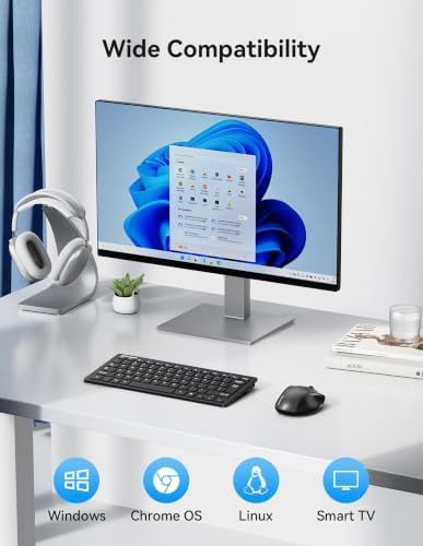 Compact wireless keyboard with media hotkeys — photo 4