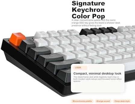 wired tenkeyless hot swappable white backlit keyboard — photo 5