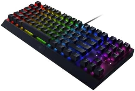 Black tenkeyless mechanical gaming keyboard — photo 3