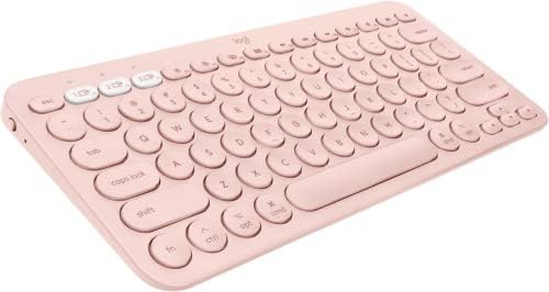 Logitech K380 multi-device wireless keyboard rose
