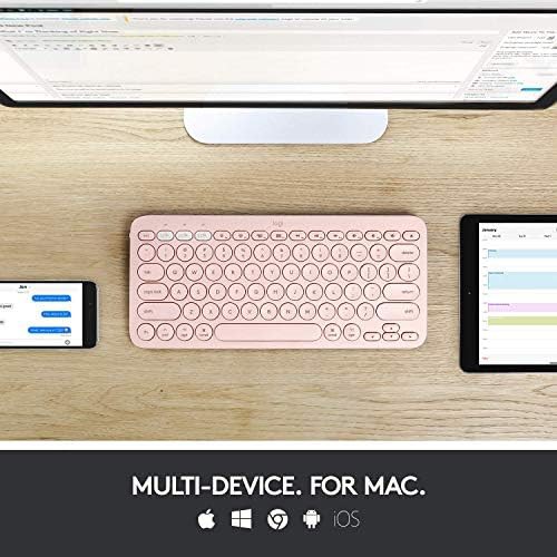 Logitech K380 multi-device wireless keyboard rose — photo 4