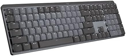 Graphite tactile low profile mechanical keyboard