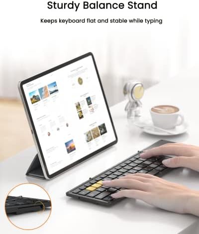 Artciety foldable wireless keyboard with touchpad — photo 4
