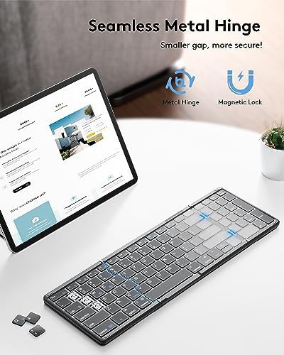 Full size foldable keyboard with numeric keypad — photo 4
