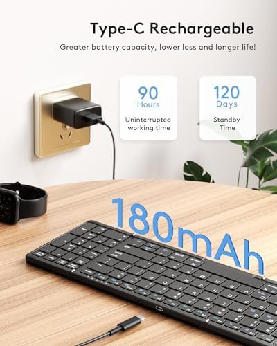 Full size foldable keyboard with numeric keypad — photo 5