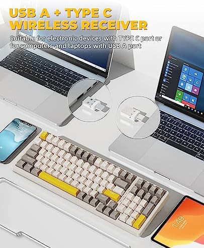 RK96 wireless compact mechanical keyboard — photo 4