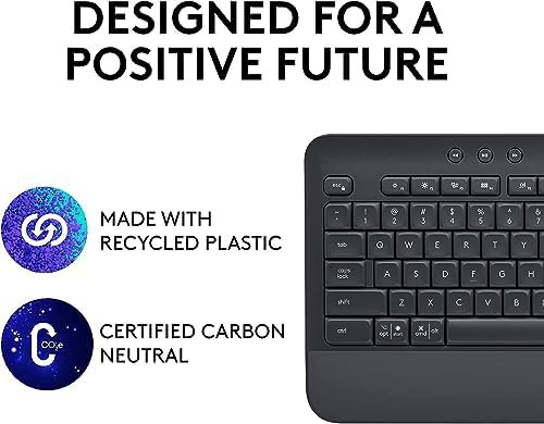 Graphite wireless full size comfort keyboard — photo 5