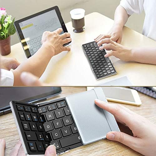 iClever folding Bluetooth keyboard with stand holder — photo 5