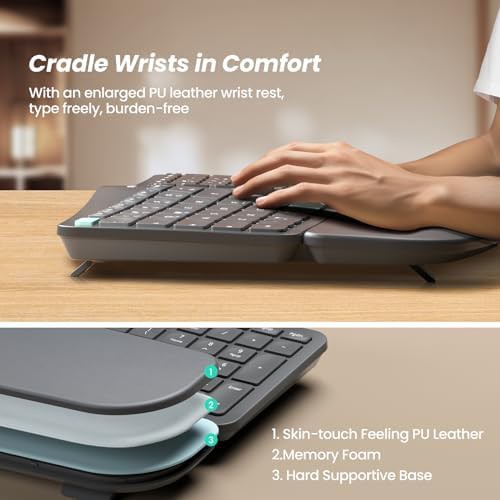Wireless split ergonomic keyboard model RT05B — photo 5