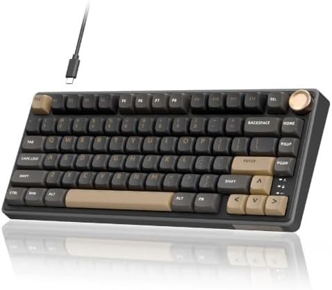 Wired 75 percent gasket mount keyboard