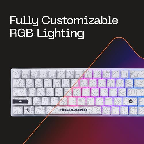 Snowstone wired 65 percent gaming keyboard — photo 5