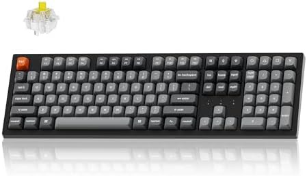 Wireless custom full size mechanical keyboard