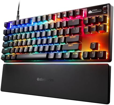 Analog magnetic switch tenkeyless keyboard