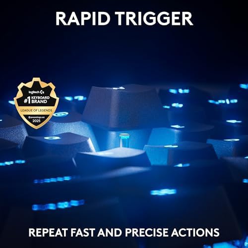 Black rapid tenkeyless hall effect gaming keyboard — photo 3