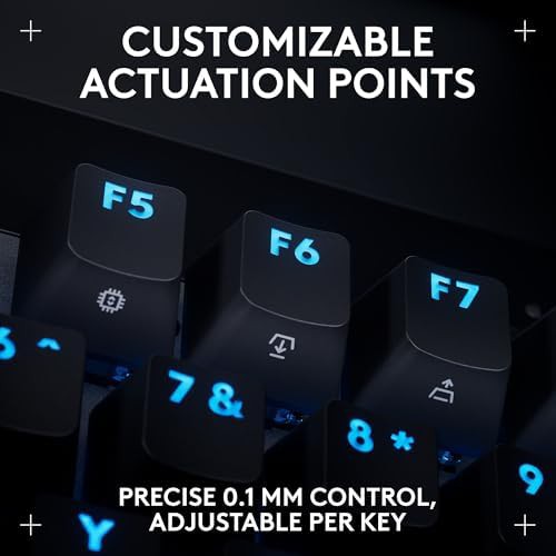 Black rapid tenkeyless hall effect gaming keyboard — photo 4