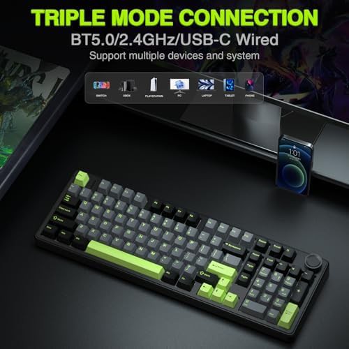 Compact pro wireless keyboard with control knob — photo 3