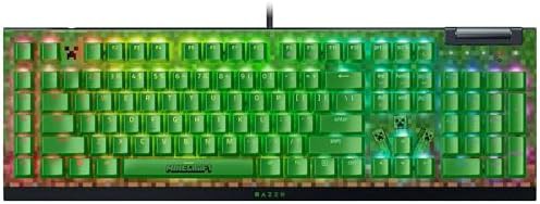 Mechanical gaming keyboard minecraft edition