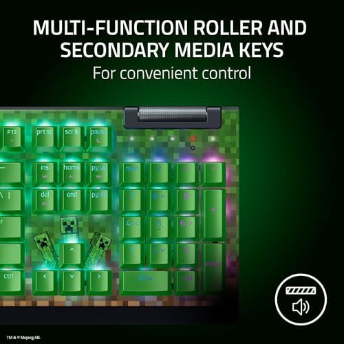 Mechanical gaming keyboard minecraft edition — photo 4