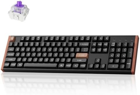 hall effect wireless full size gaming keyboard