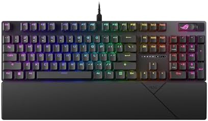 Black wired keyboard with snow switches