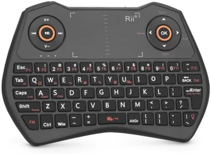 Mini wireless keyboard with integrated touchpad