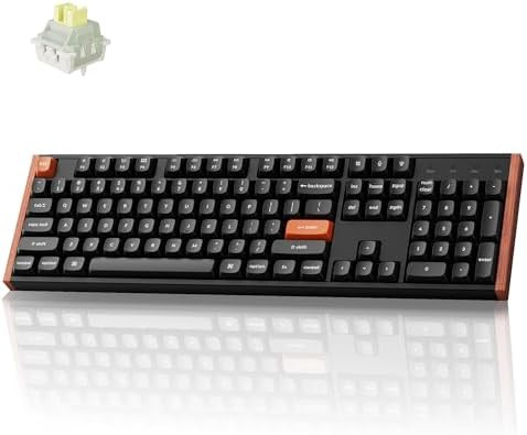 wireless full size magnetic switch gaming keyboard