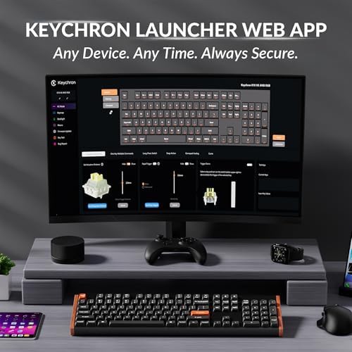 wireless full size magnetic switch gaming keyboard — photo 3