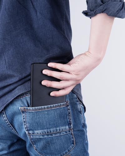 Ultra slim silent black travel keyboard — photo 4