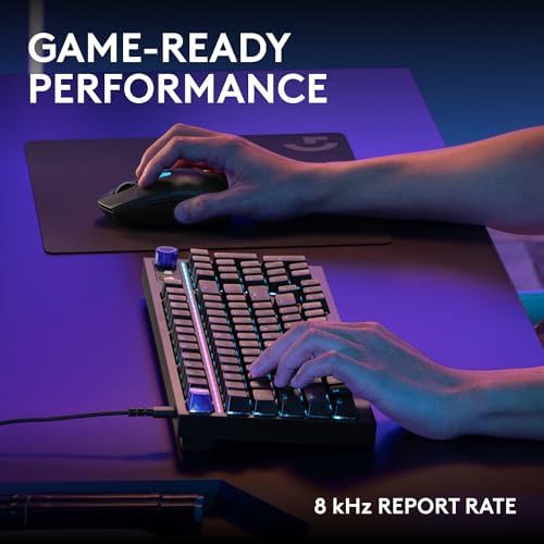 Black linear 98 key mechanical gaming keyboard — photo 3
